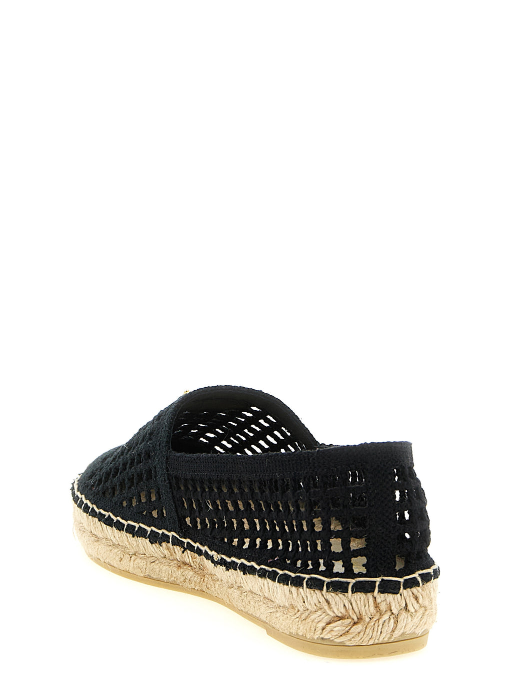 Prada | Black Cotton Espadrilles