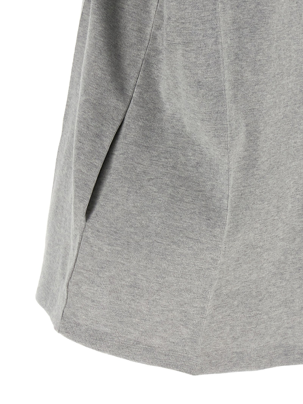 Miu Miu | Gray Cotton Short Dress