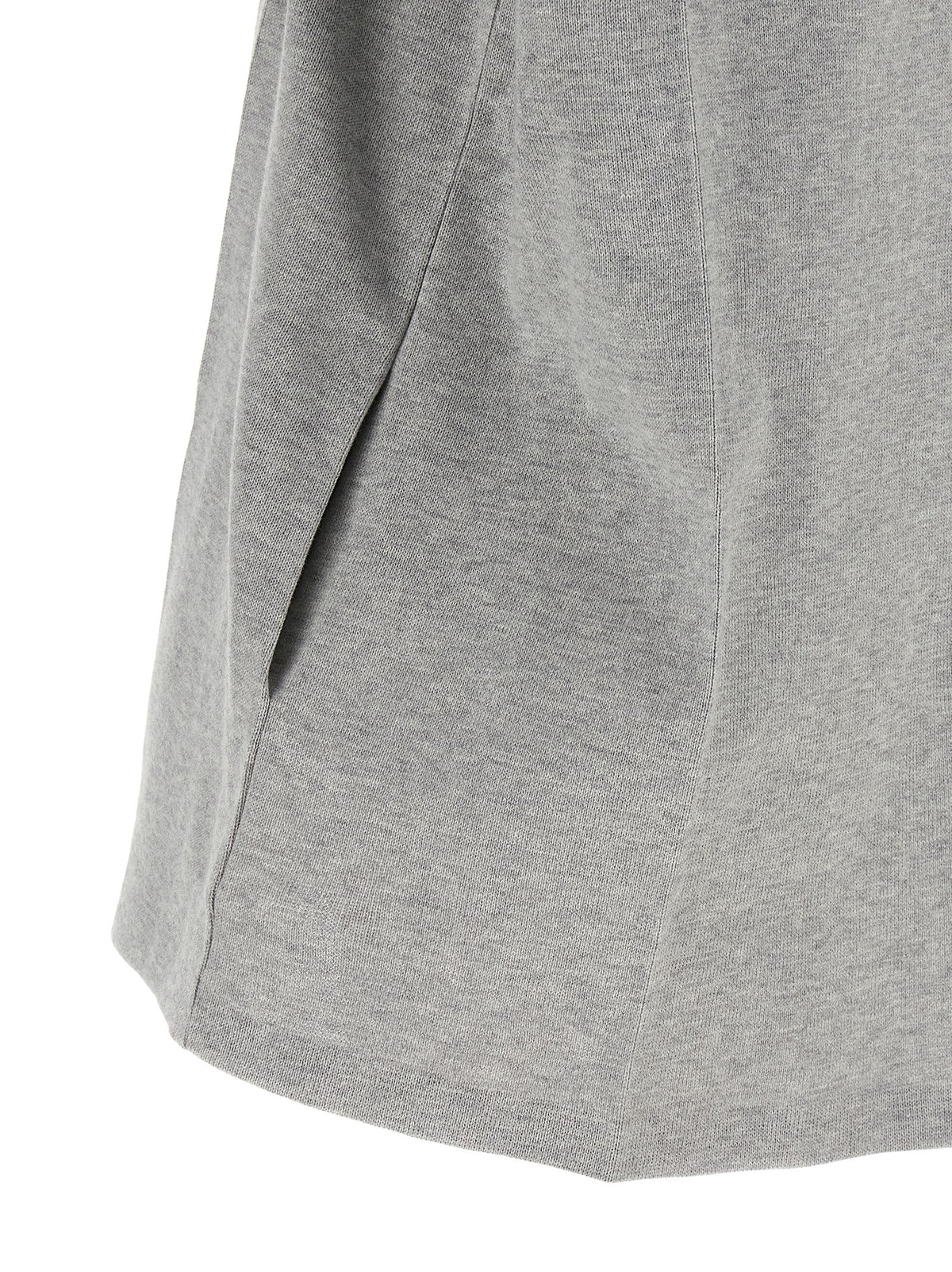 Miu Miu | Gray Cotton Short Dress