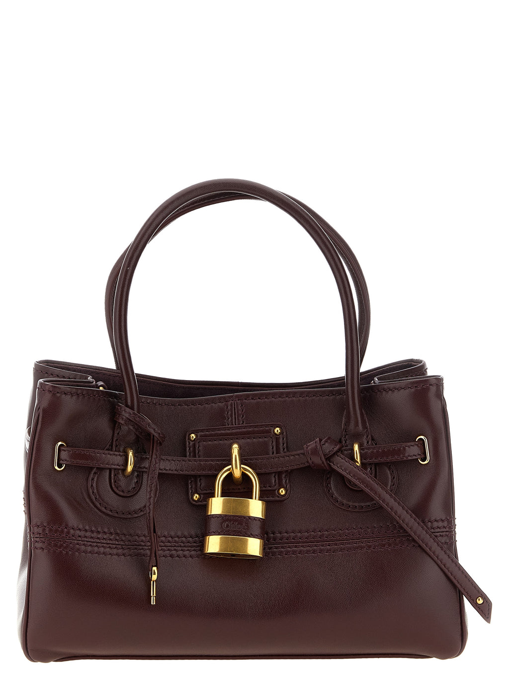 Chloé | Bordeaux Lamb Leather Shoulder Bag