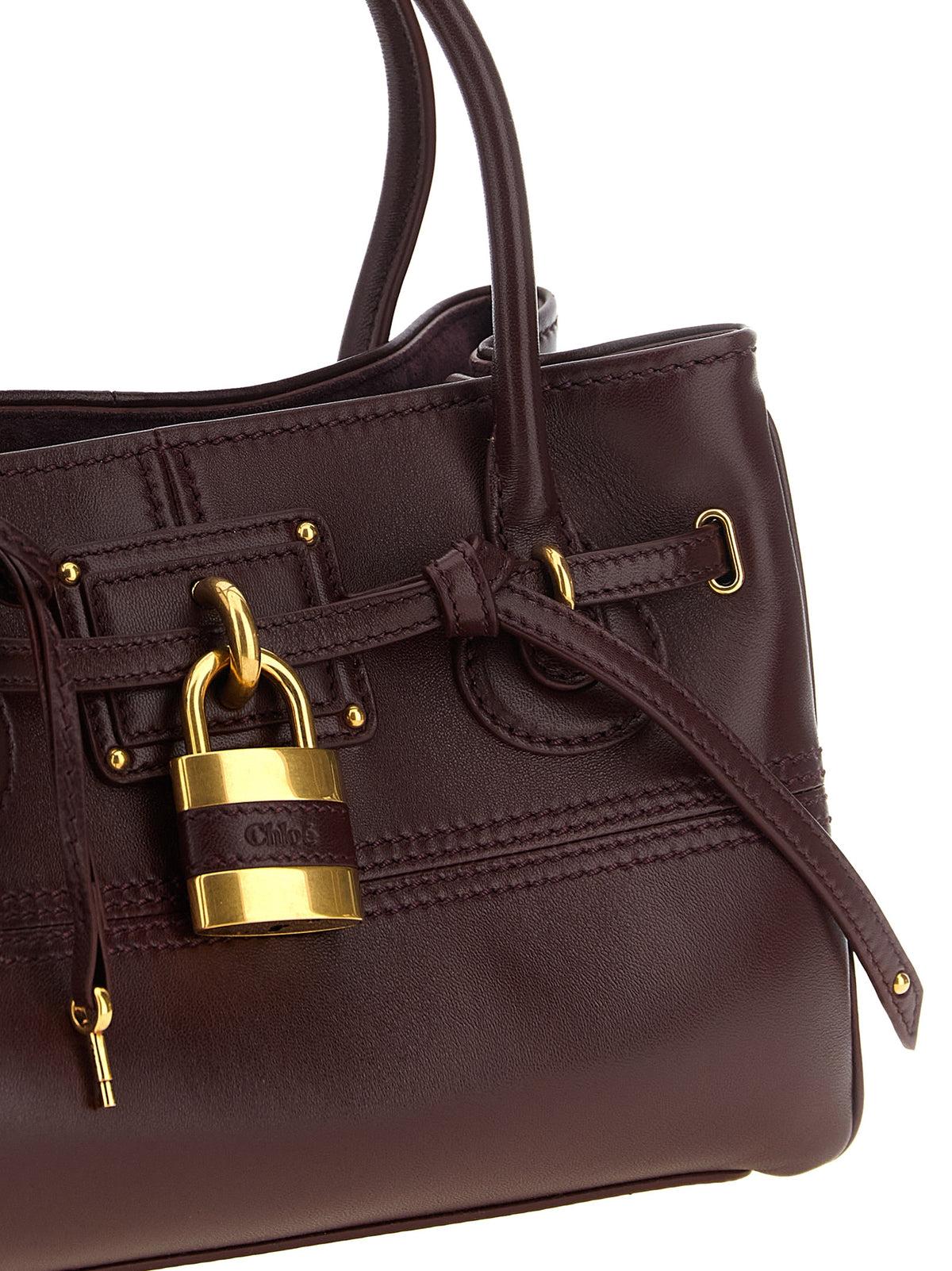 Chloé | Bordeaux Lamb Leather Shoulder Bag
