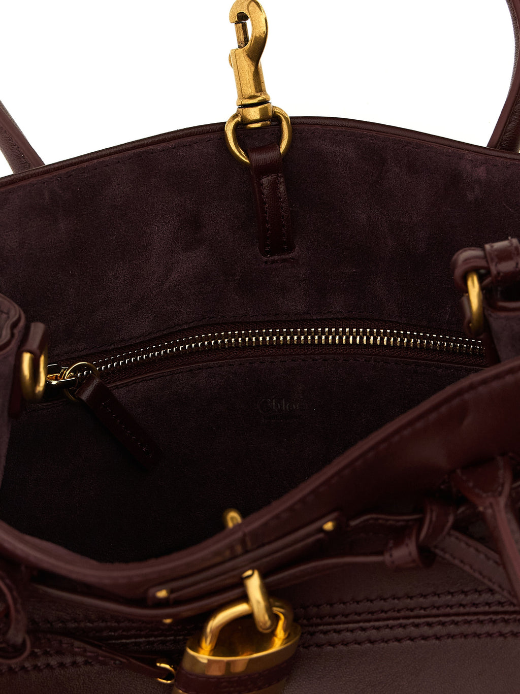 Chloé | Bordeaux Lamb Leather Shoulder Bag