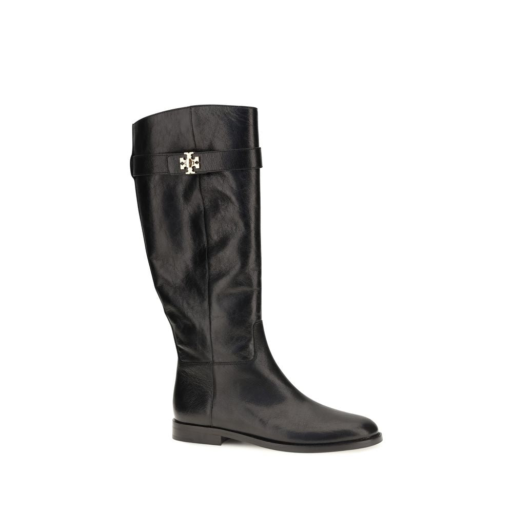 Tory Burch | Black Calf Leather Bos Taurus Ankle Boots