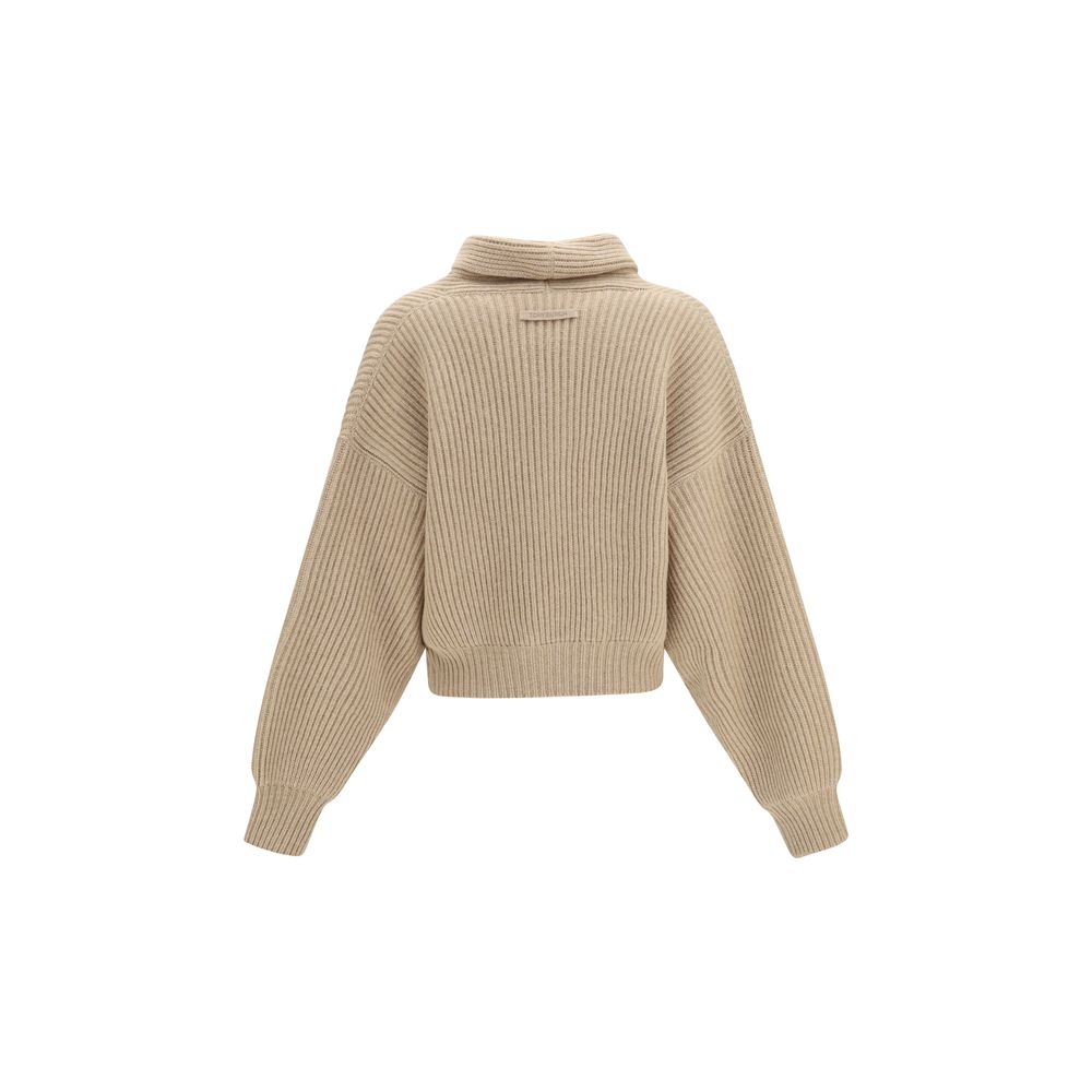 Tory Burch | Beige Wool Oves Aries Cardigan