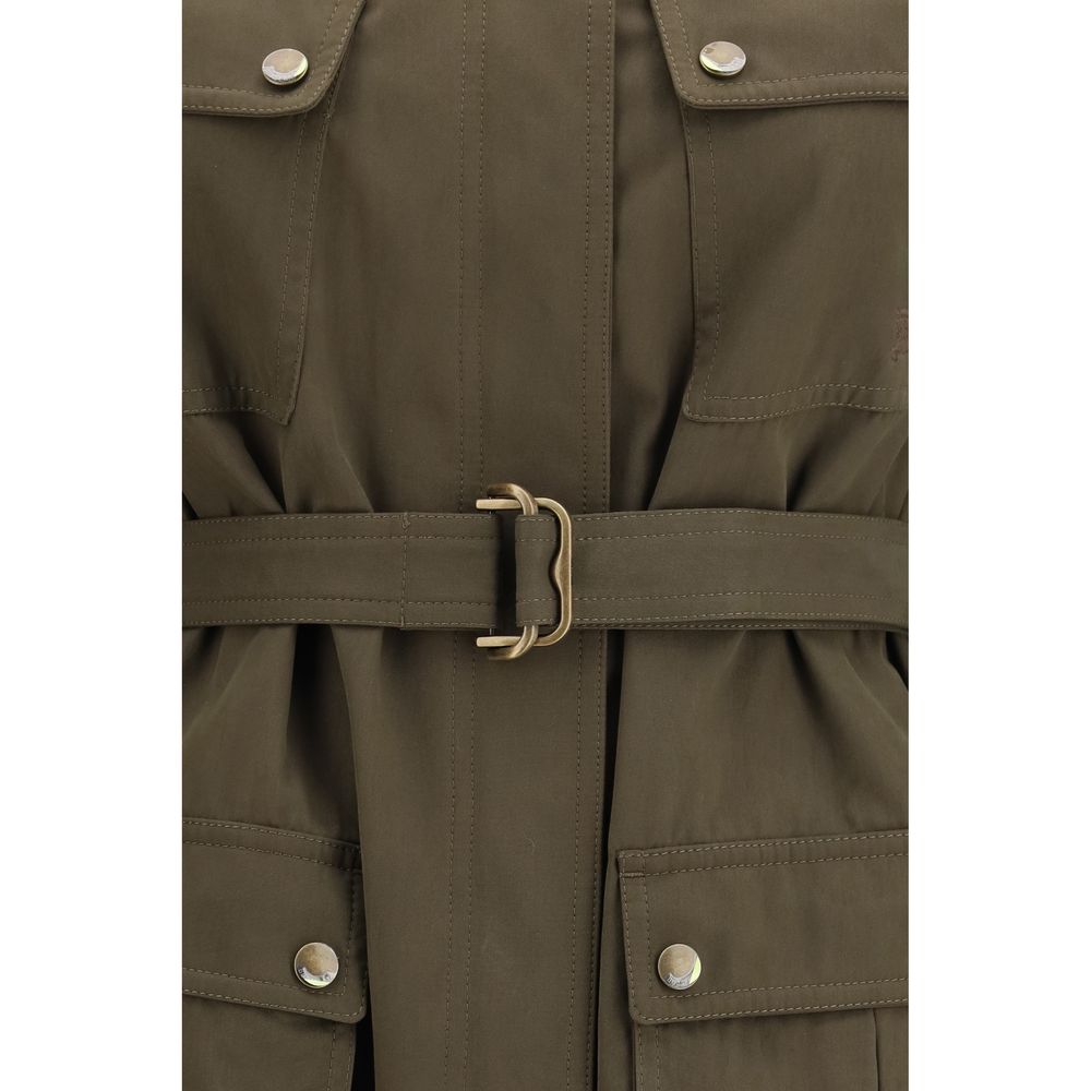 Burberry | Bicolor Cotton Shell Jacket