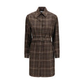 Burberry | Brown Cotton Casual Dress