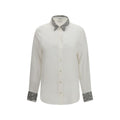 Alexander McQueen | White Silk Dress Shirt