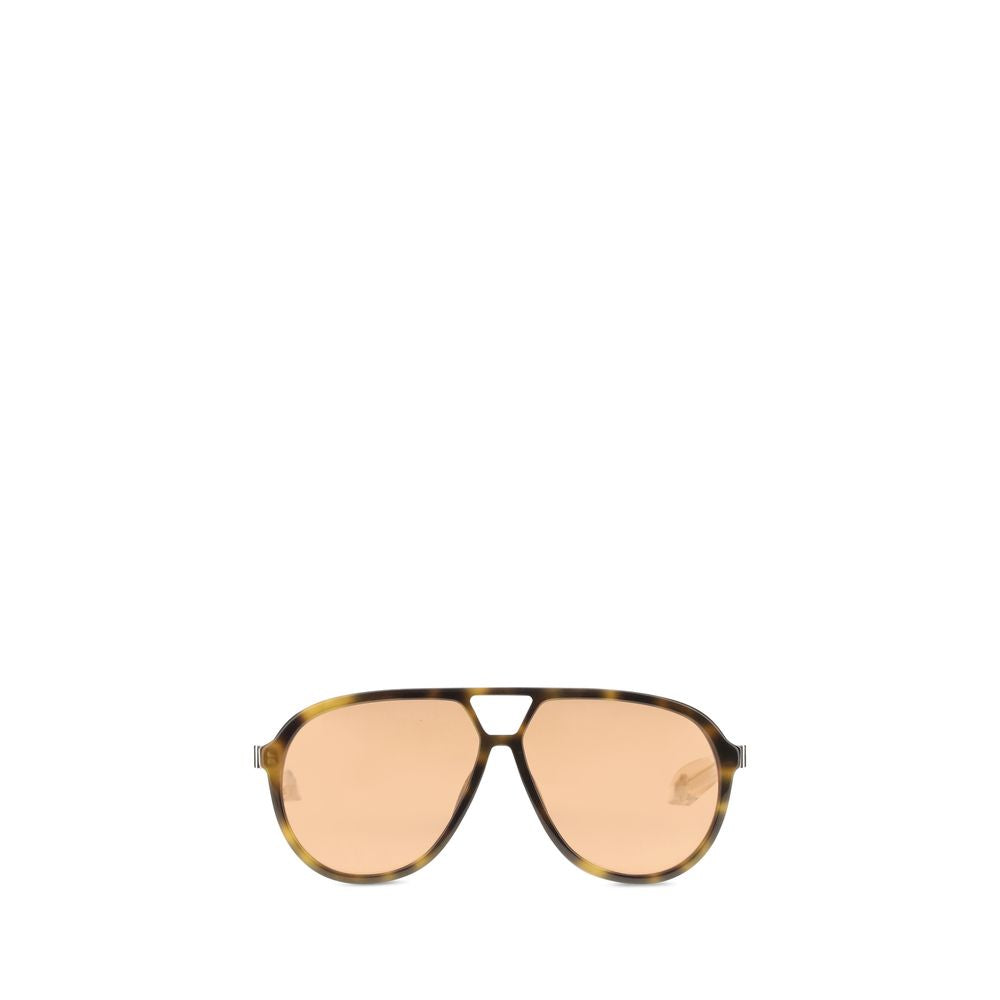 Alexander McQueen | Brown Acetate Sunglasses