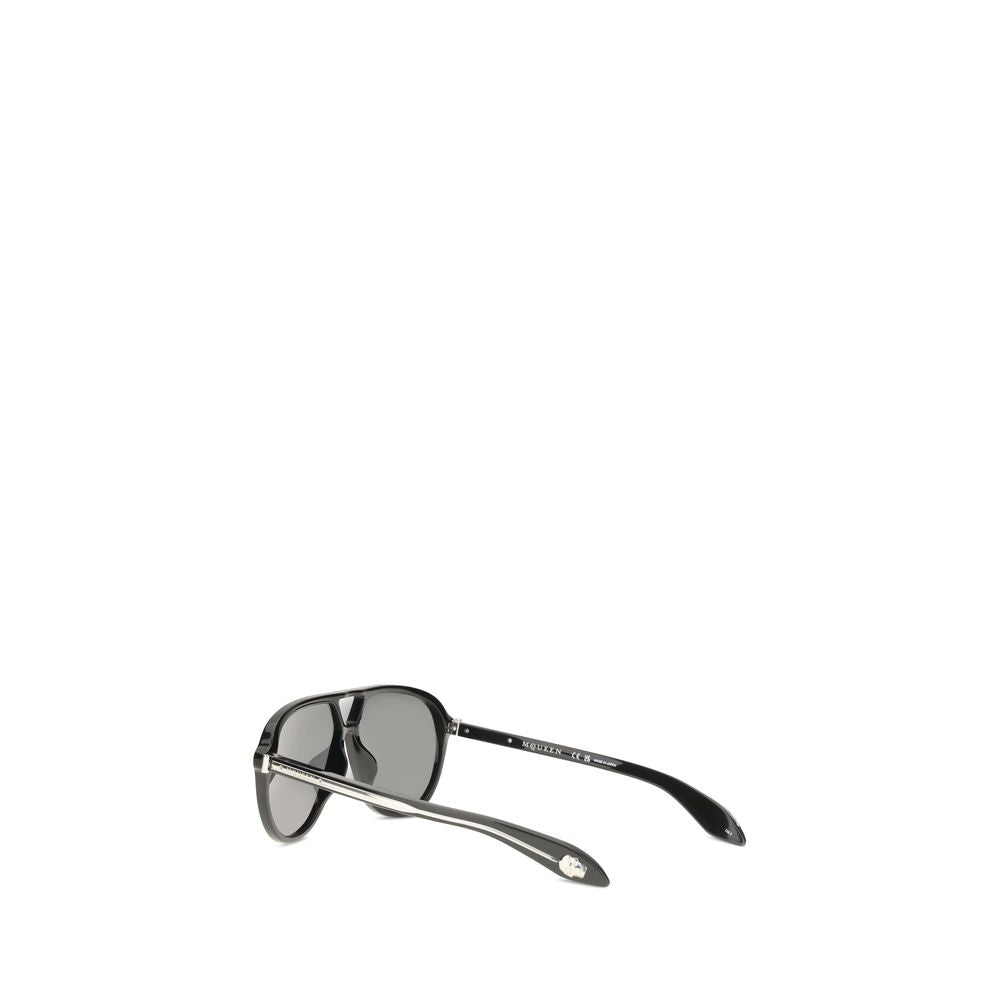 Alexander McQueen | Black Acetate Sunglasses