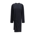 Balenciaga | Black Cotton Casual Dress