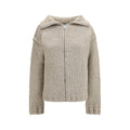 Prada | Gray Wool Oves Aries Cardigan