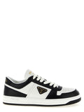 Prada | Bicolor Calfskin Low Top Sneakers