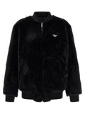 Prada | Black Recycled Polyamide Bomber