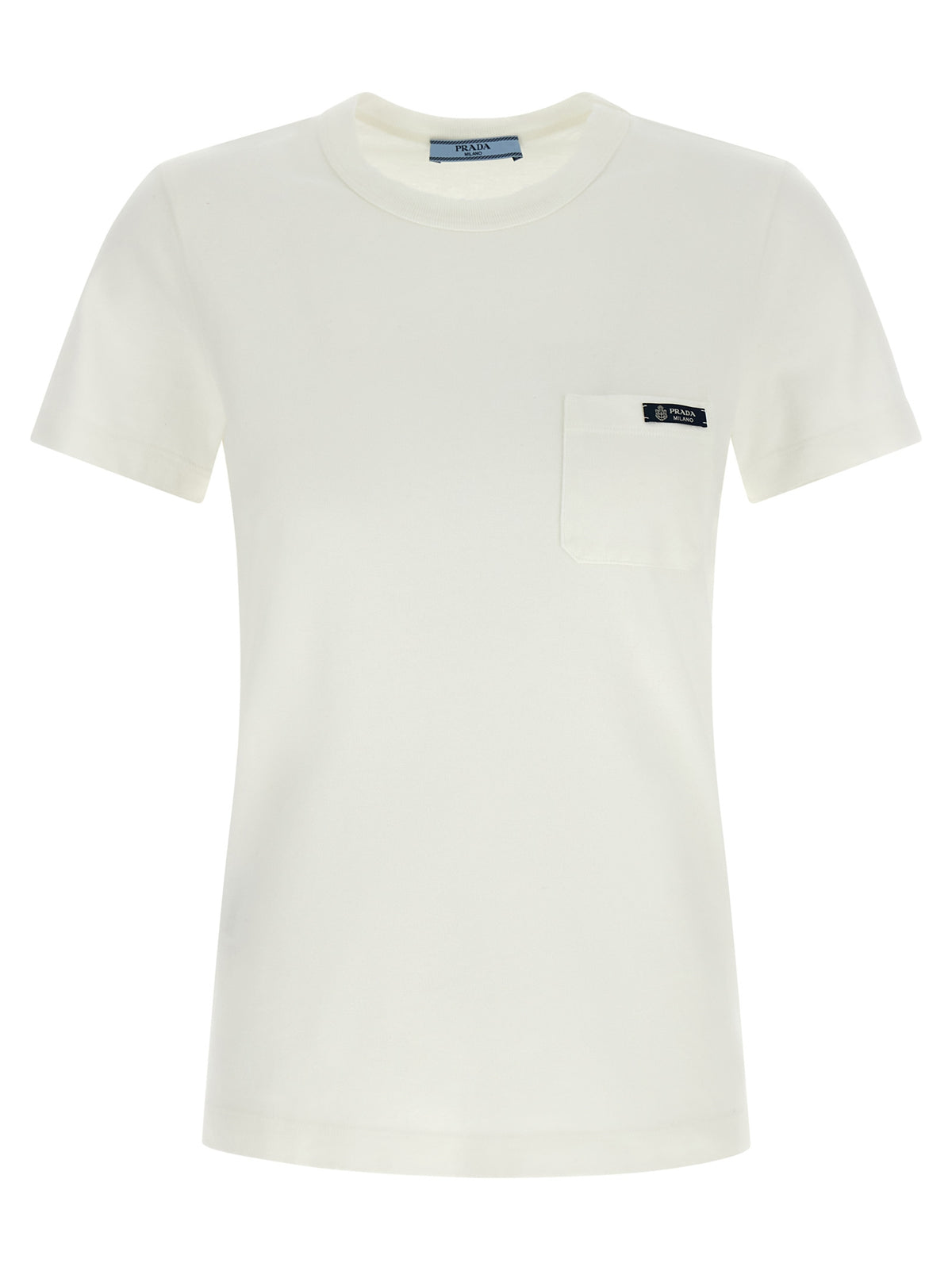 Prada | White Cotton T-Shirt