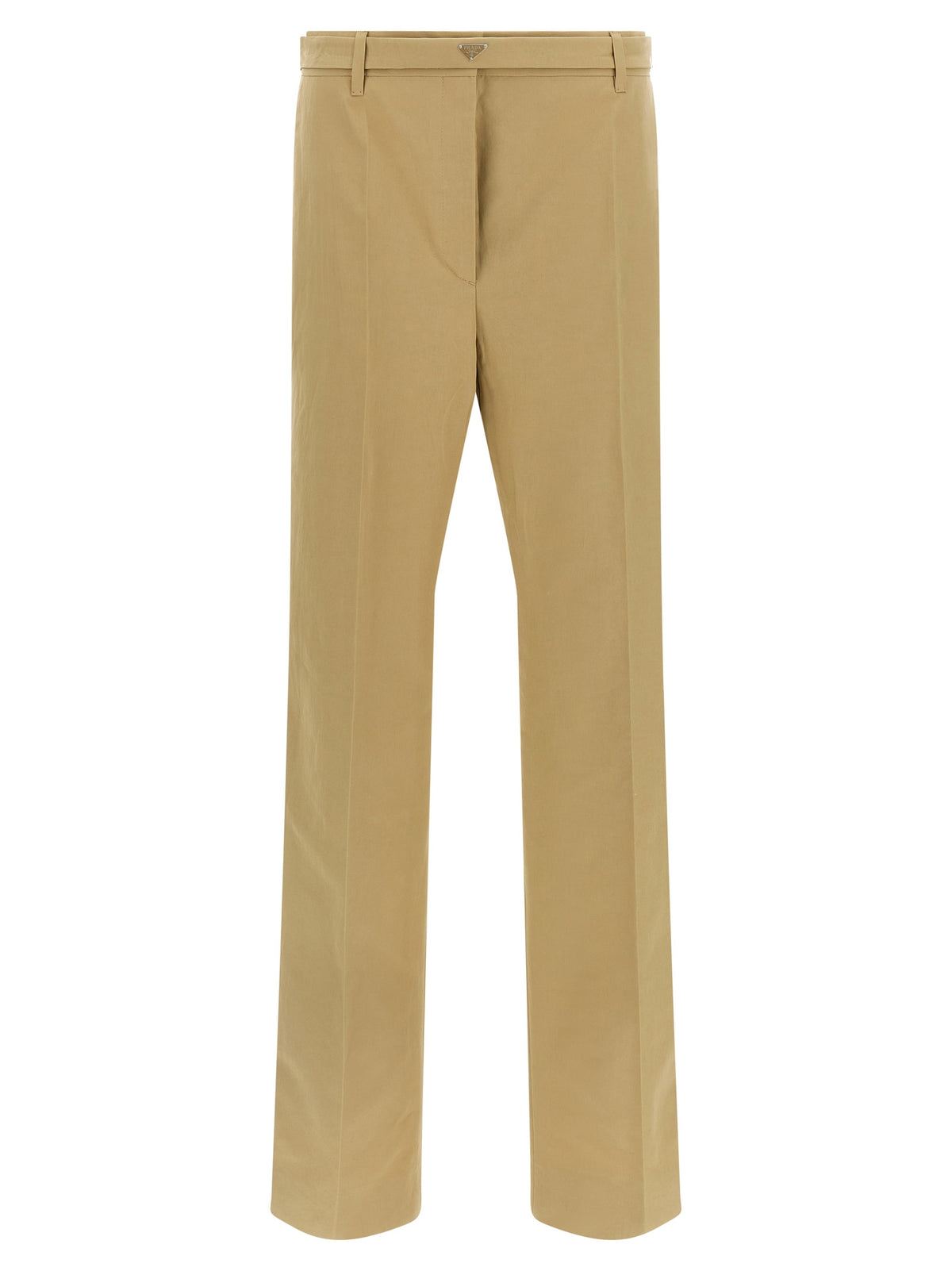 Prada | Beige Cotton Casual Pants