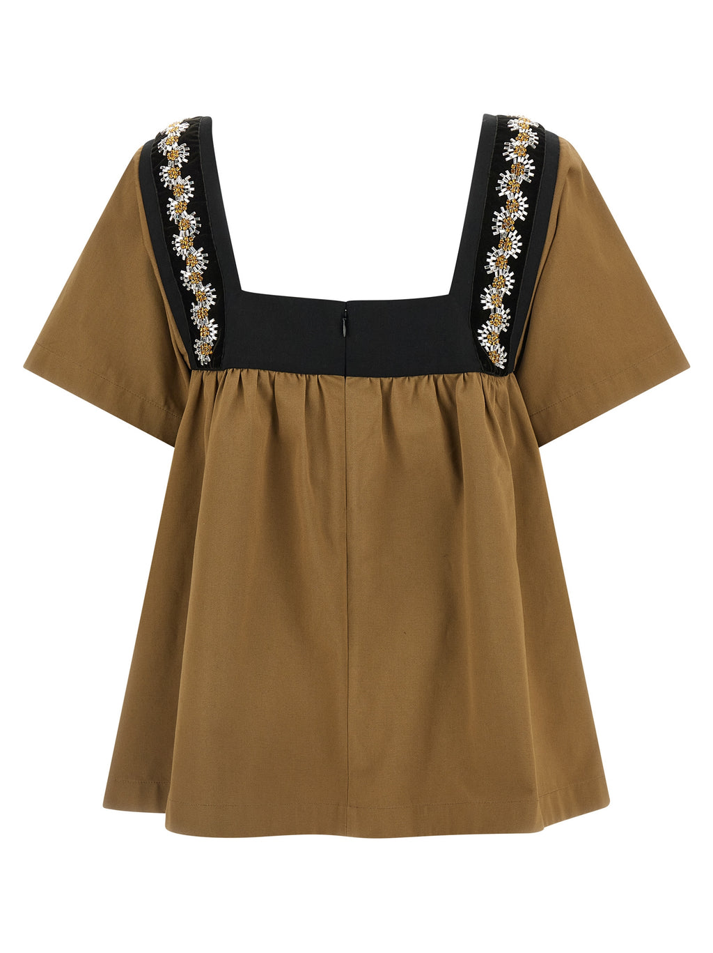 Prada | Beige Cotton Blouse