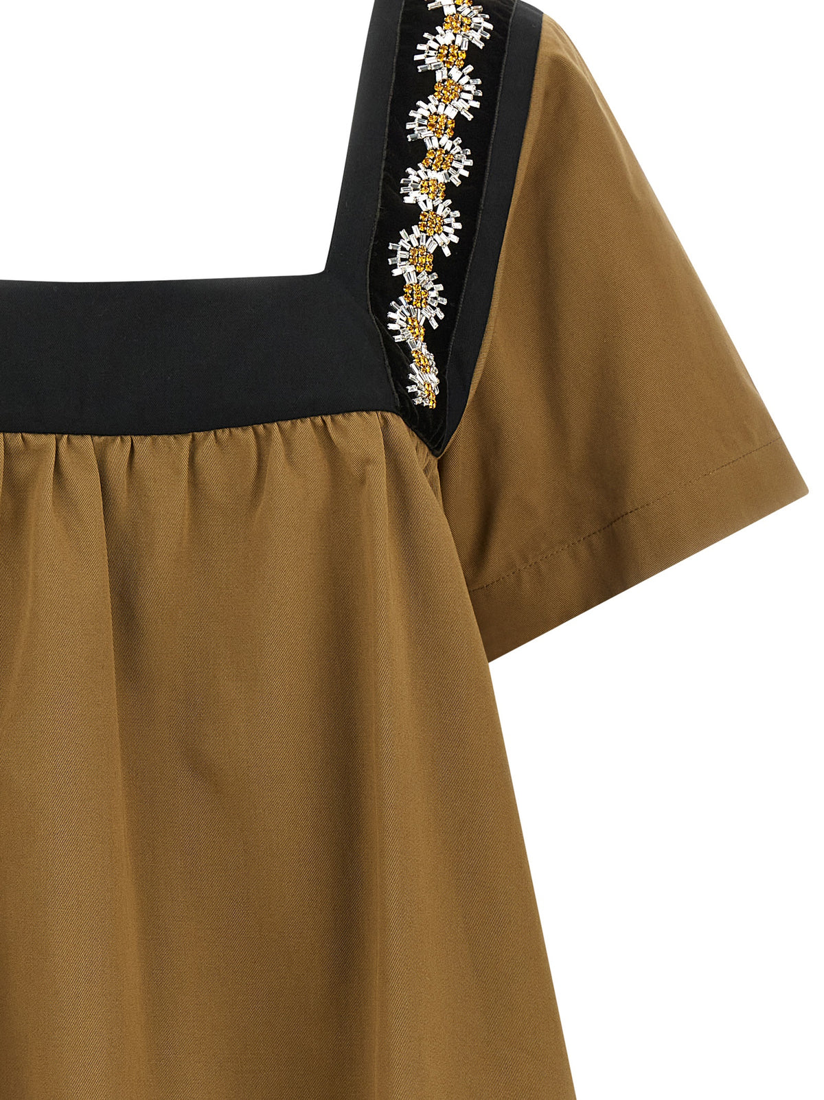 Prada | Beige Cotton Blouse