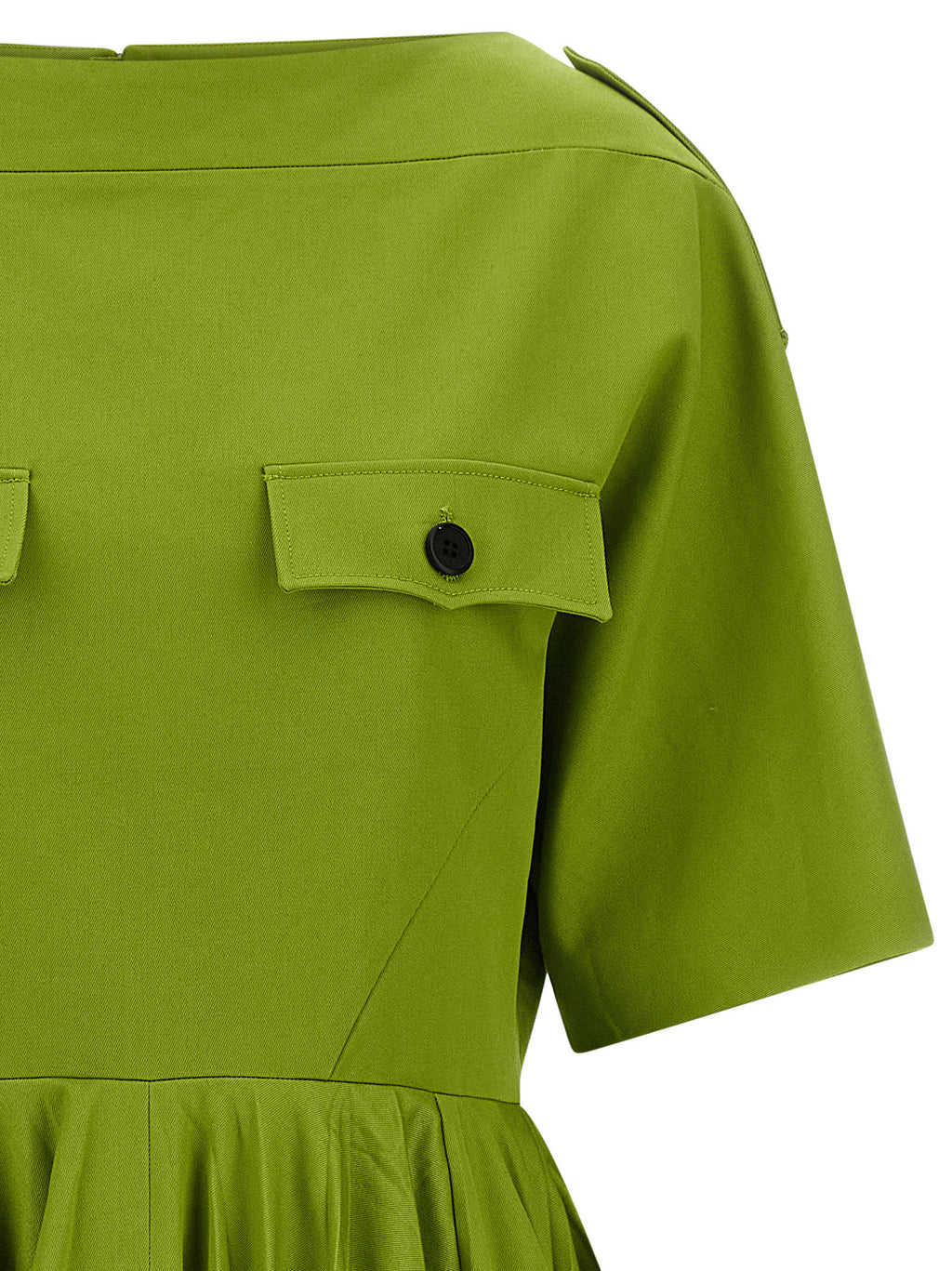 Prada | Bicolor Cotton Casual Dress