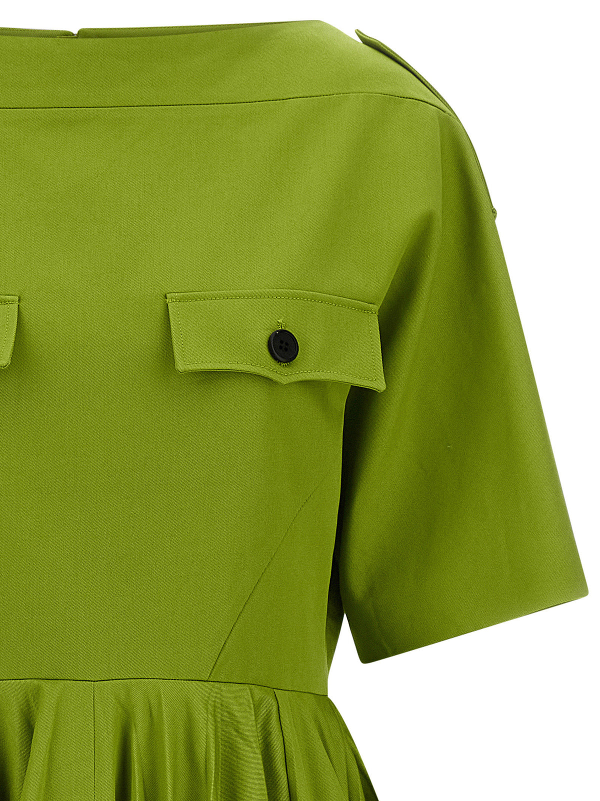 Prada | Bicolor Cotton Casual Dress