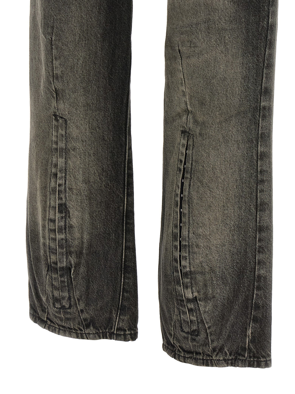 Diesel | Black Cotton Straight-Leg Jeans