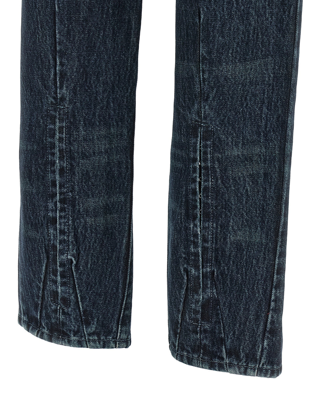 Diesel | Blue Cotton Straight-Leg Jeans