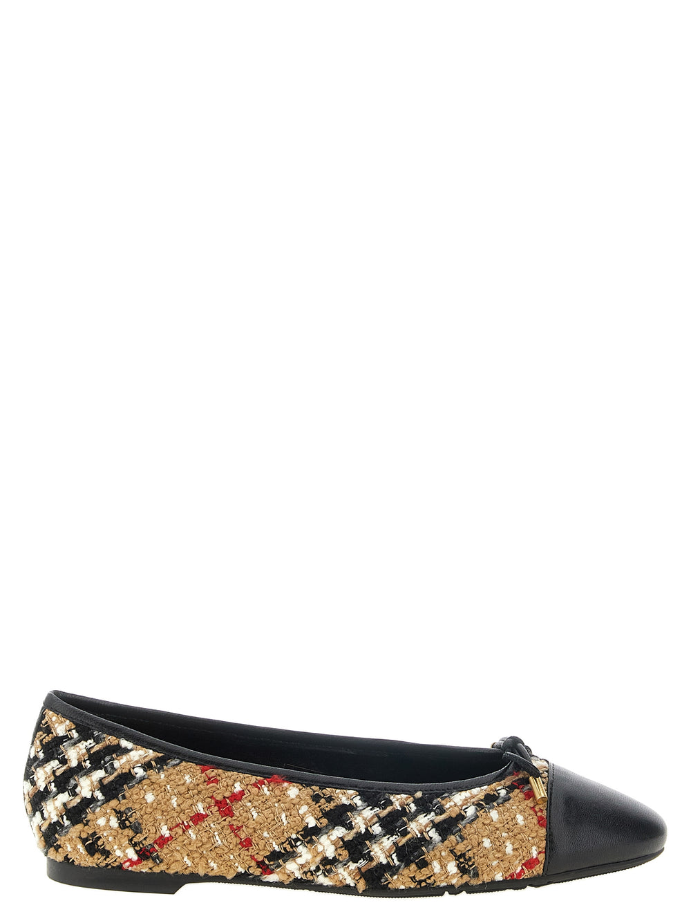 Burberry | Multicolor Polyester Ballet Flats