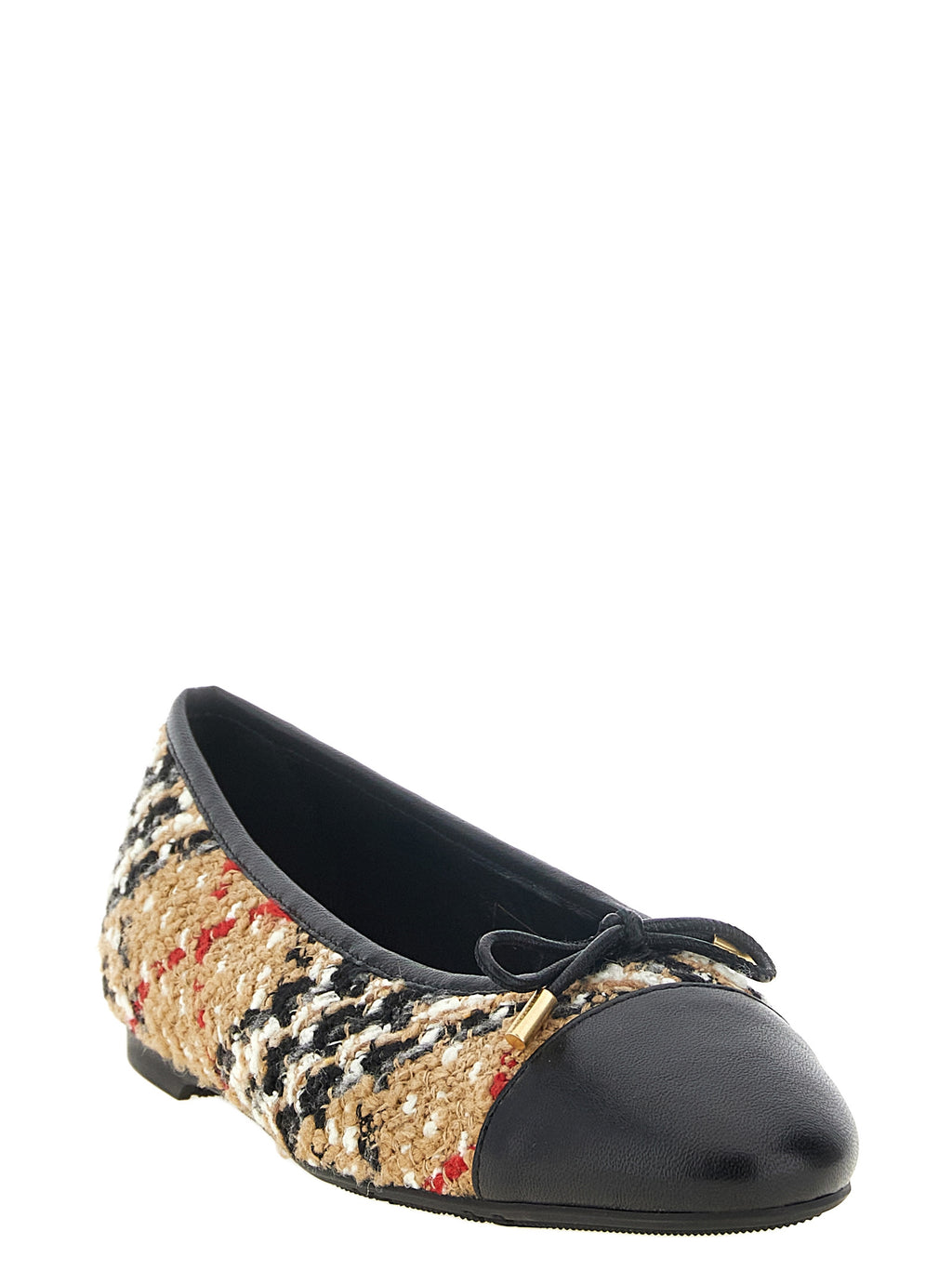 Burberry | Multicolor Polyester Ballet Flats
