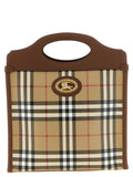 Burberry | Beige Cotton Handbag