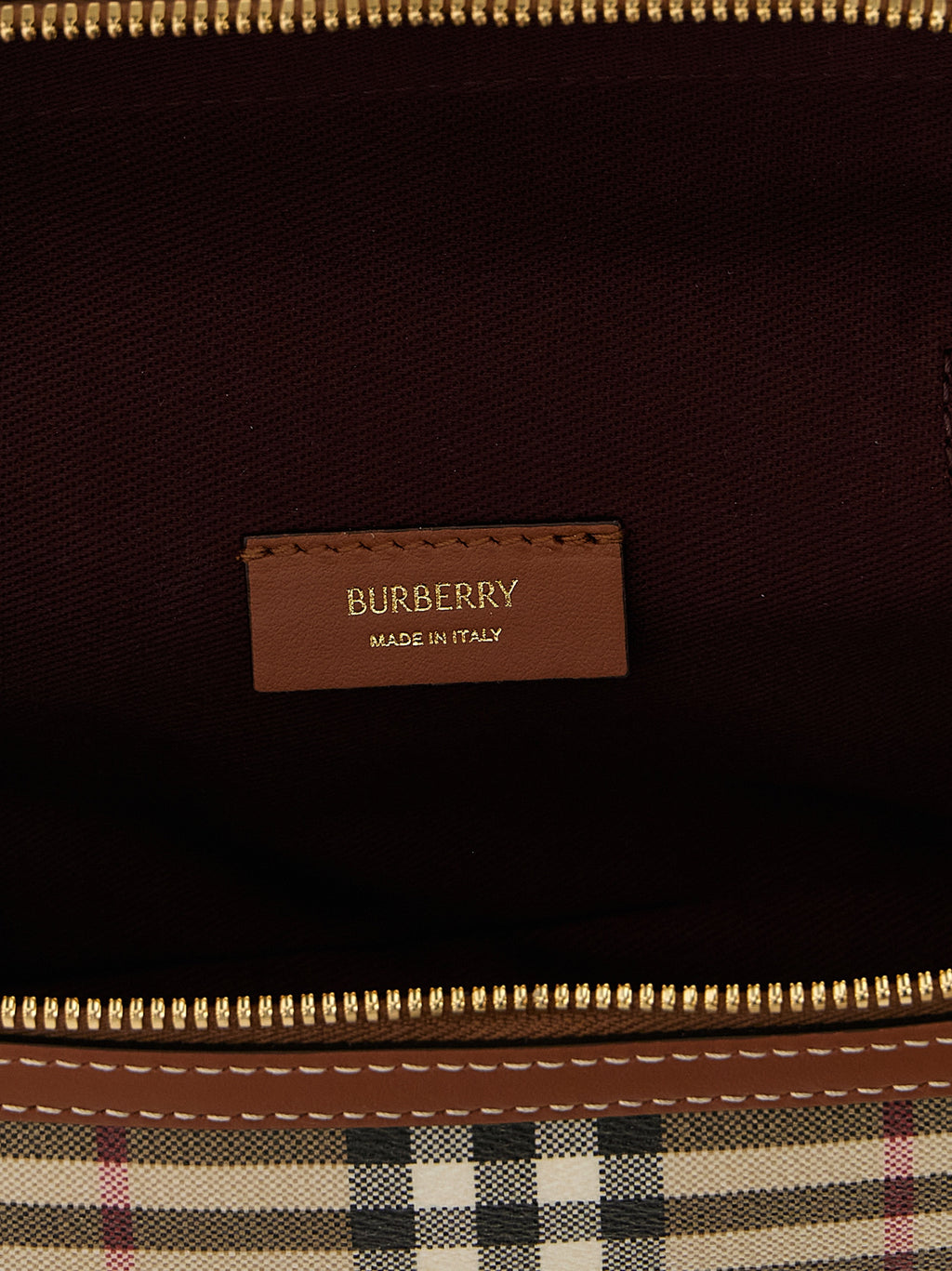 Burberry | Beige Polyethylene Crossbody Bag