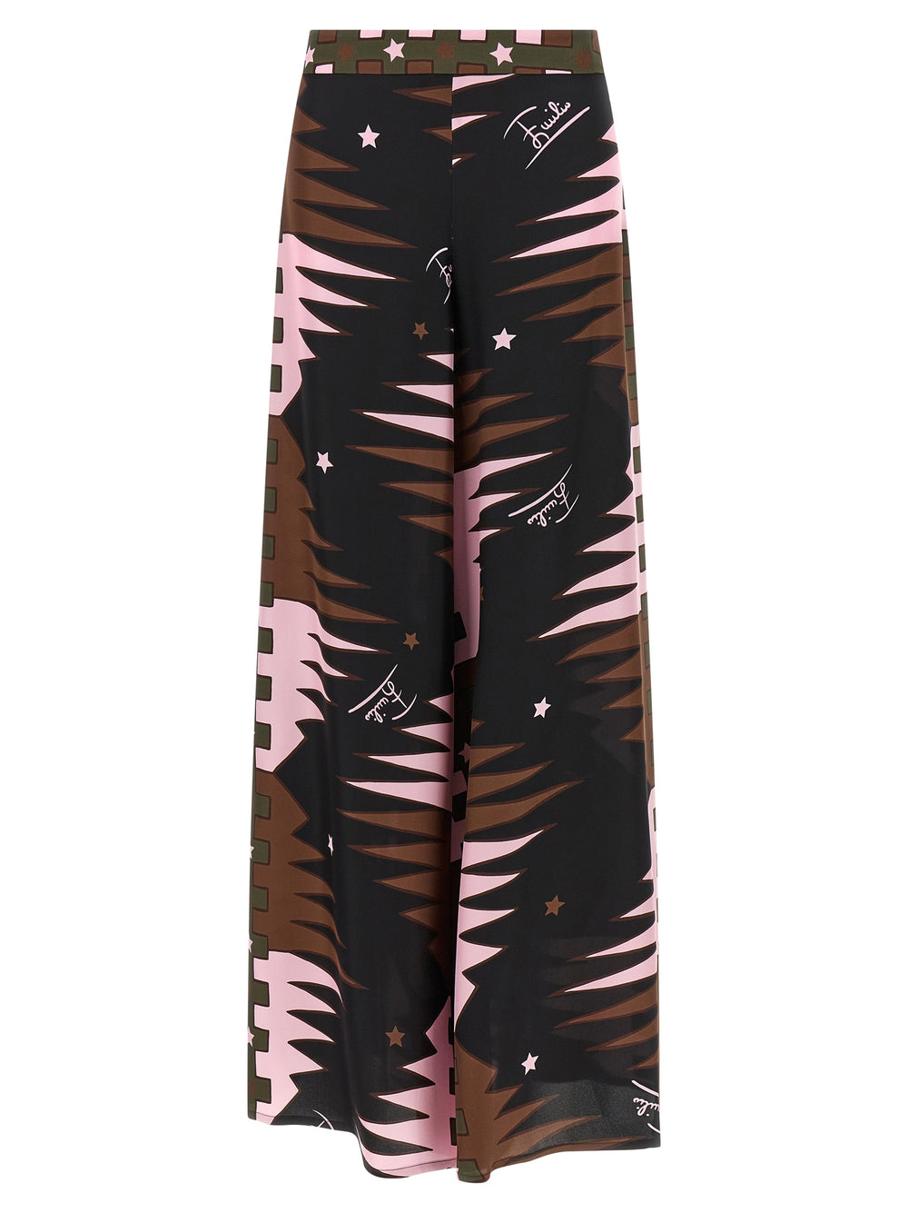 Emilio Pucci | Multicolor Silk Casual Pants