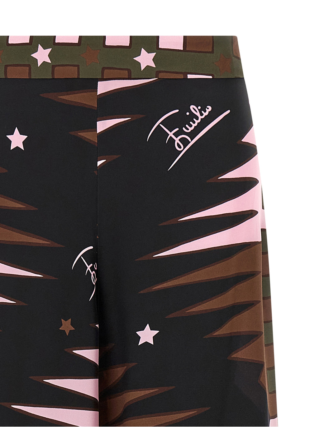 Emilio Pucci | Multicolor Silk Casual Pants
