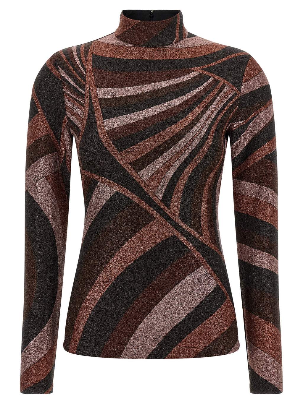 Emilio Pucci | Bordeaux Polyamide Cardigan