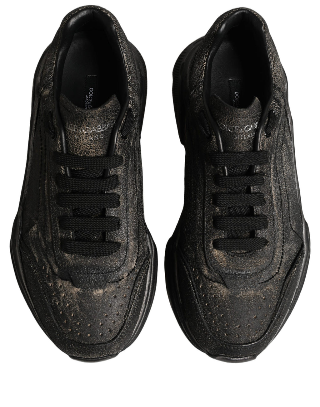Dolce & Gabbana | Black Daymaster Low Top Sneakers Shoes