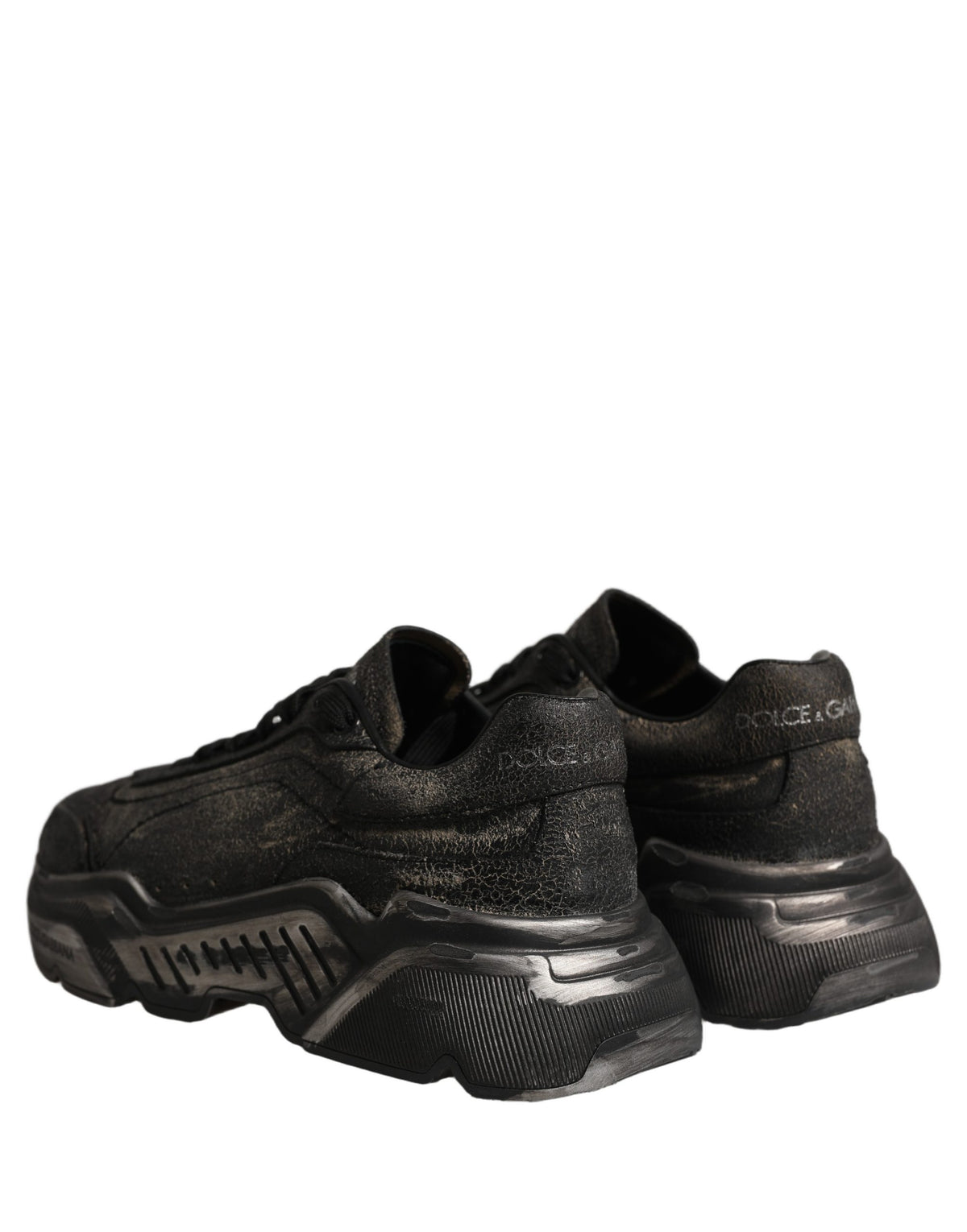 Dolce & Gabbana | Black Daymaster Low Top Sneakers Shoes
