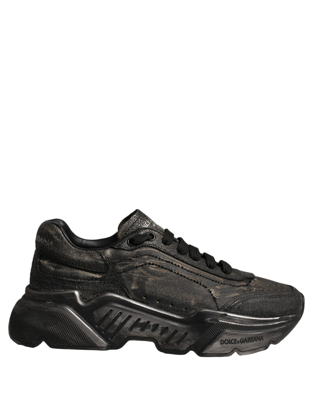 Dolce & Gabbana | Black Daymaster Low Top Sneakers Shoes
