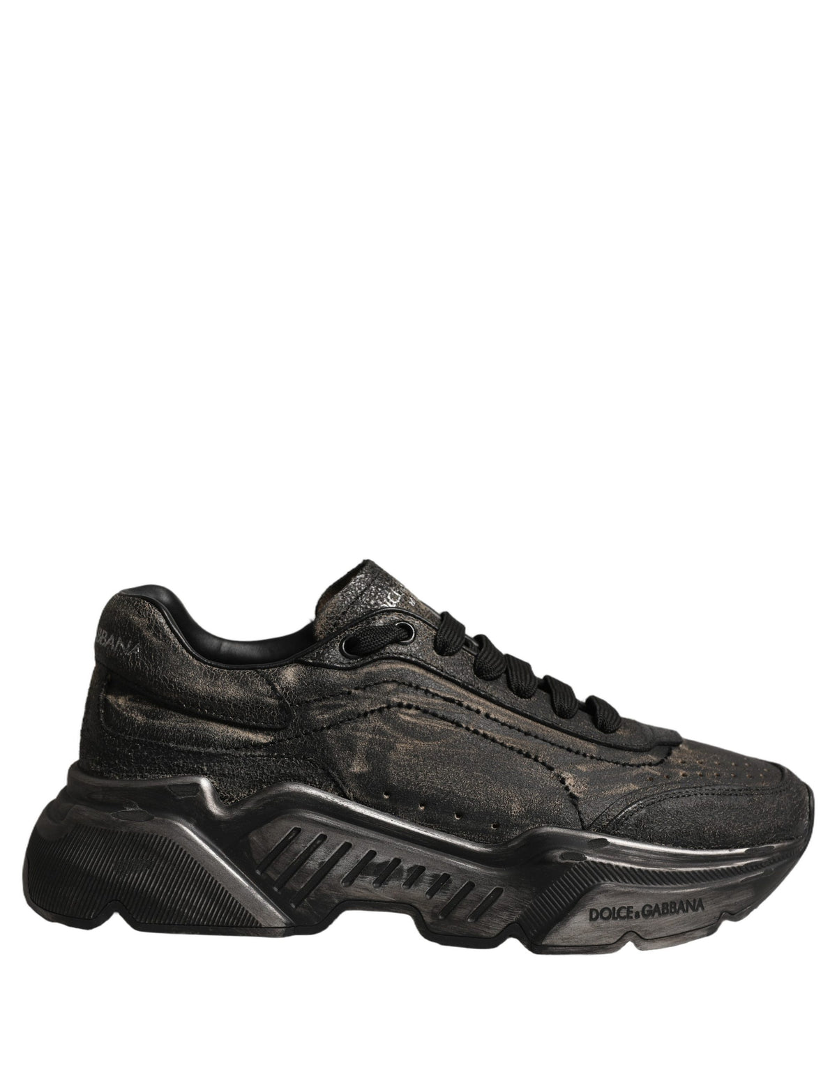 Dolce & Gabbana | Black Daymaster Low Top Sneakers Shoes