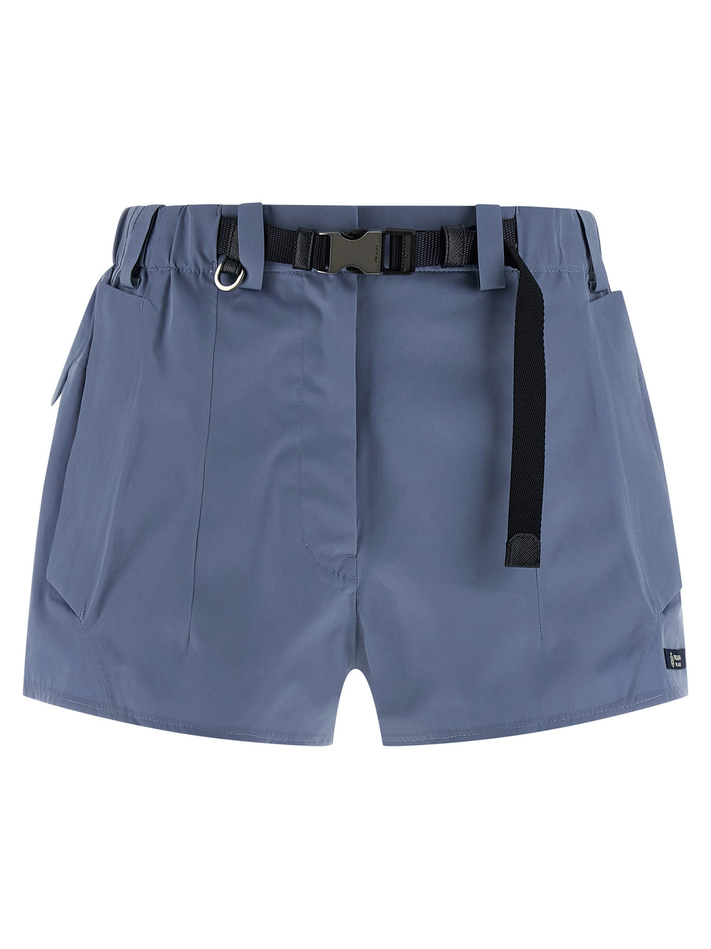 Prada | Blue Polyester Bermuda Shorts