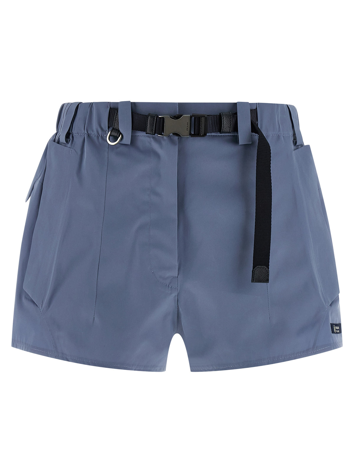 Prada | Blue Polyester Bermuda Shorts