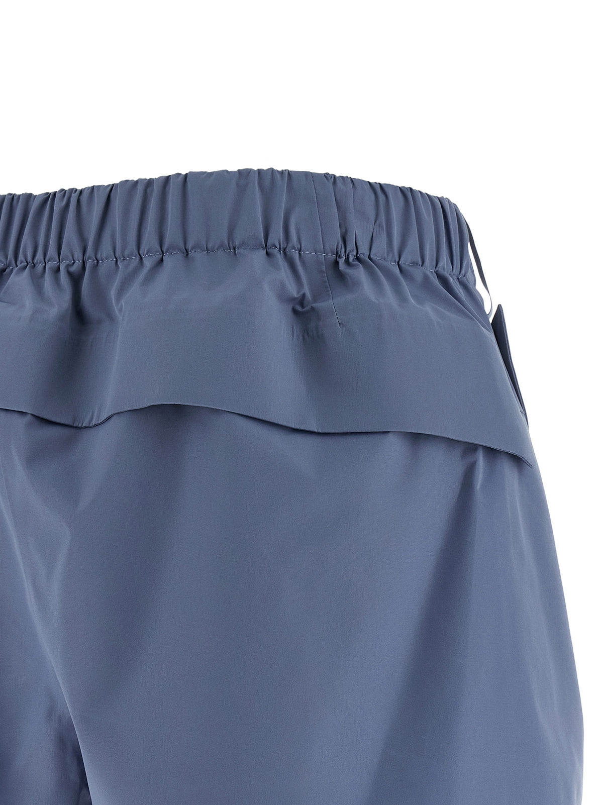 Prada | Blue Polyester Bermuda Shorts
