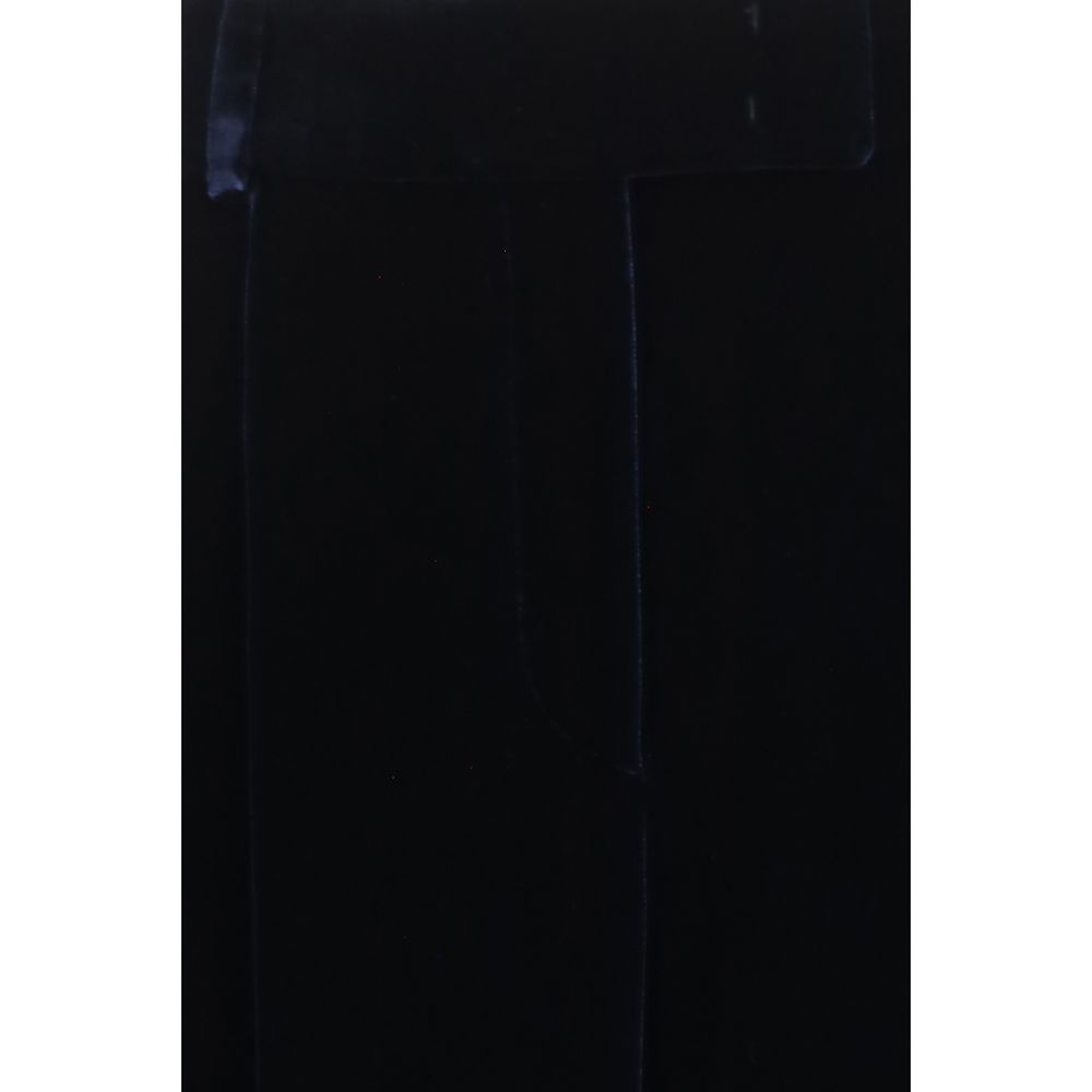 Giorgio Armani | Blue Viscose Casual Pants