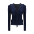 Giorgio Armani | Blue Viscose Shirt