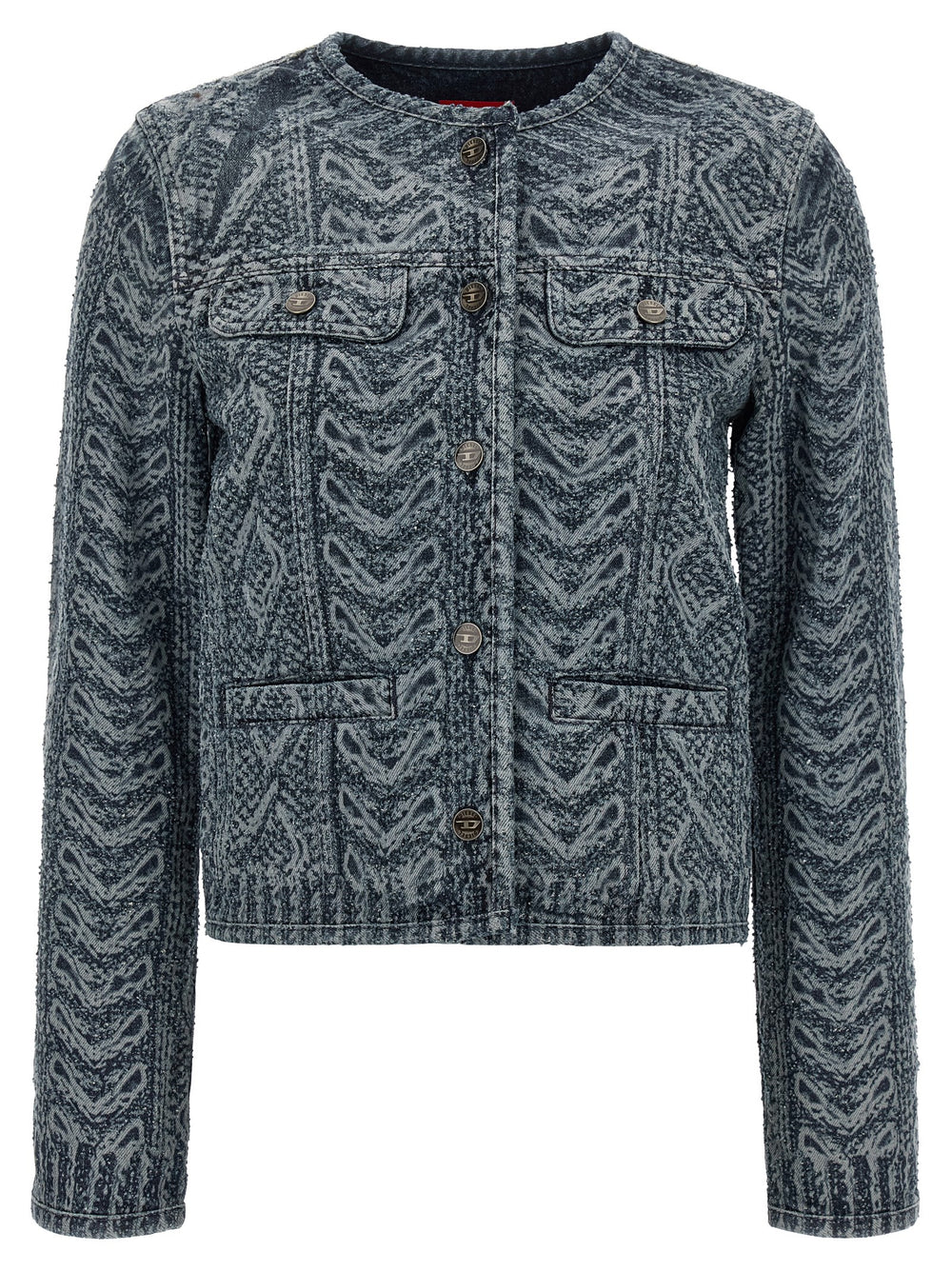 Diesel | Blue Cotton Denim Jacket