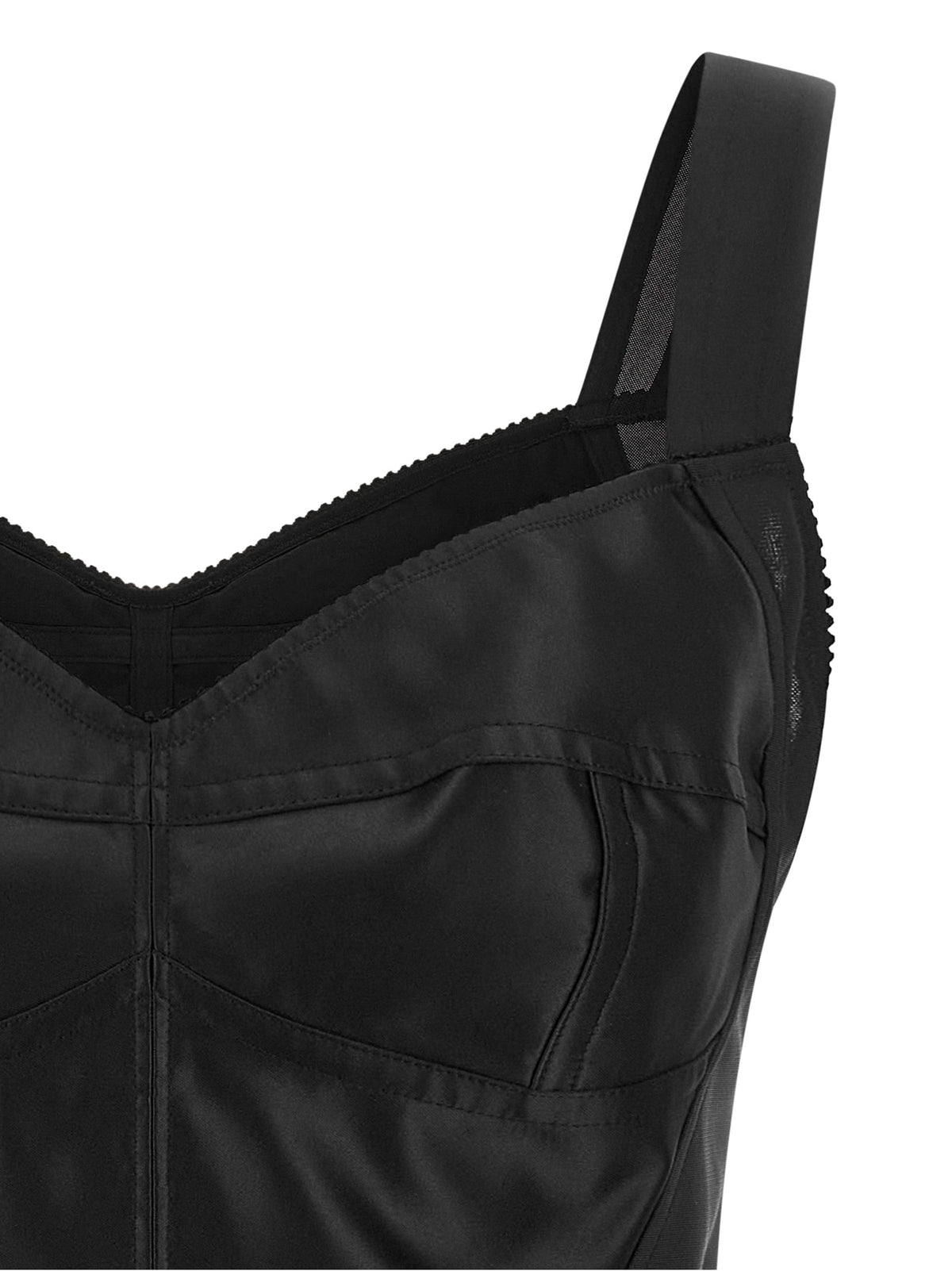 Dolce & Gabbana | Black Polyamide Tank Tops