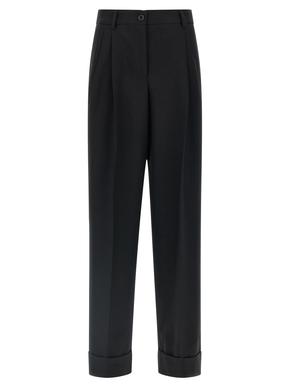 Dolce & Gabbana | Black Virgin Wool Dress Pants