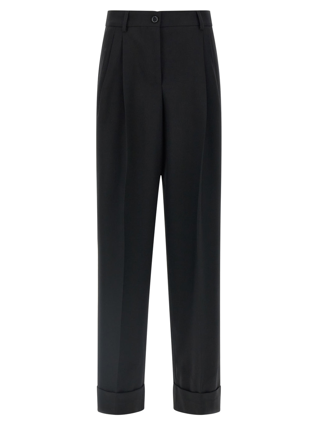 Dolce & Gabbana | Black Virgin Wool Dress Pants