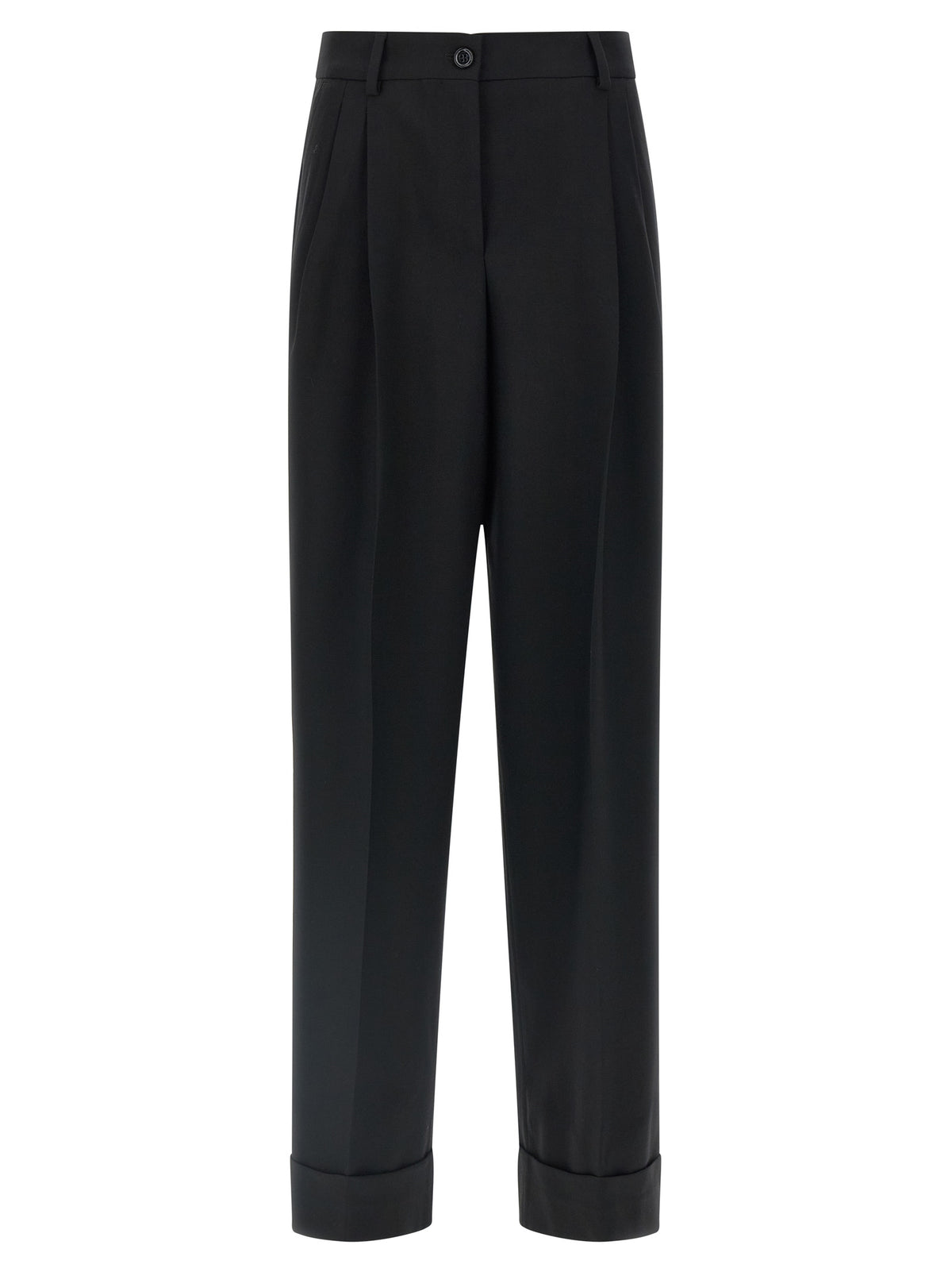 Dolce & Gabbana | Black Virgin Wool Dress Pants
