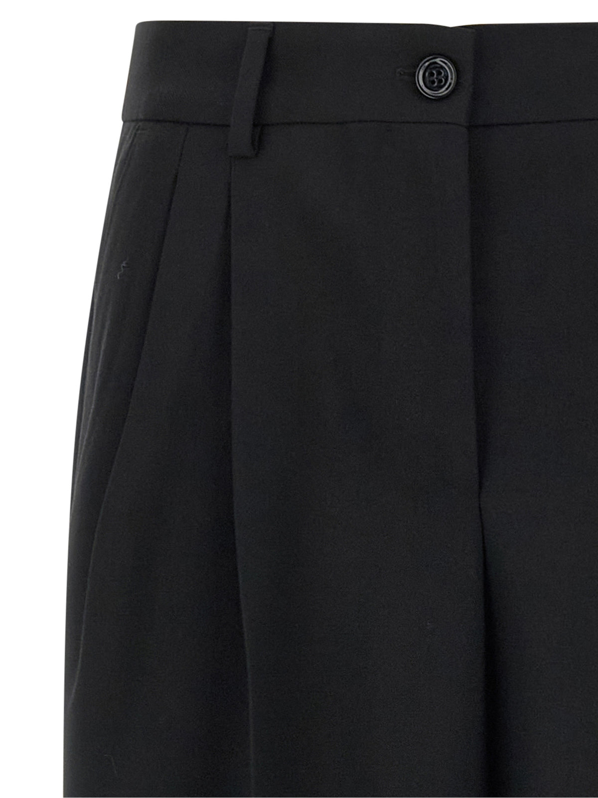 Dolce & Gabbana | Black Virgin Wool Dress Pants
