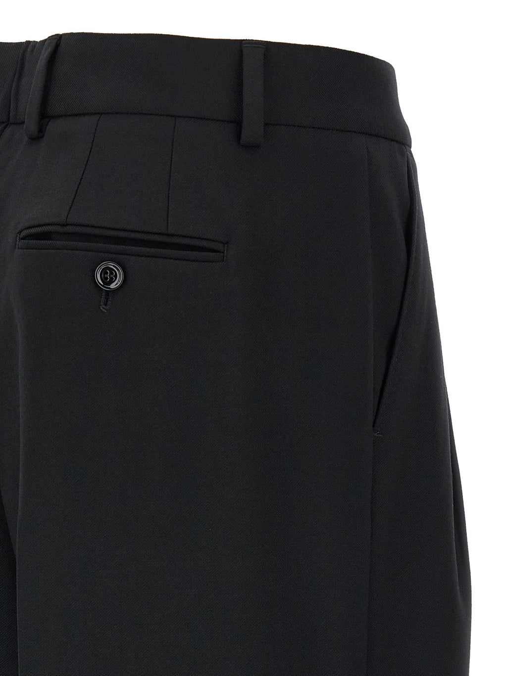 Dolce & Gabbana | Black Virgin Wool Dress Pants