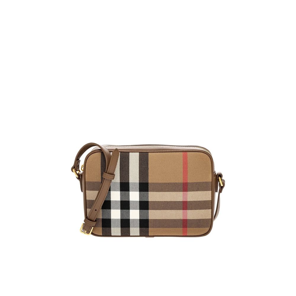 Burberry | Brown Leather Shoulder Bag