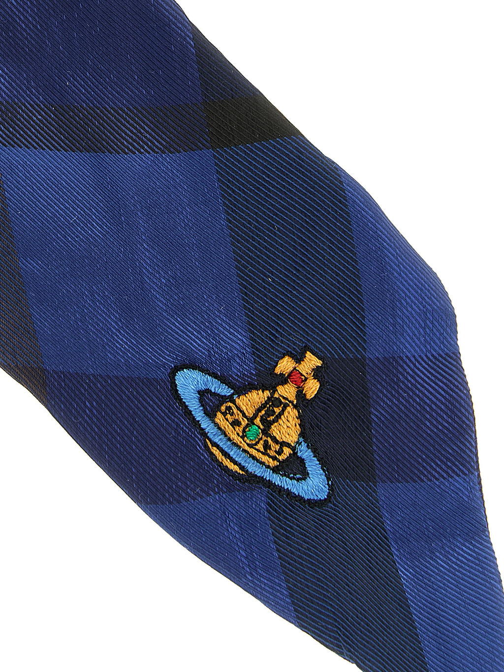 Vivienne Westwood | Blue Polyester Scrunchie